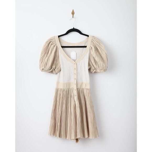 Ulla Johnson Vinny Playsuit in Off White Size 2 - Picture 4 of 9